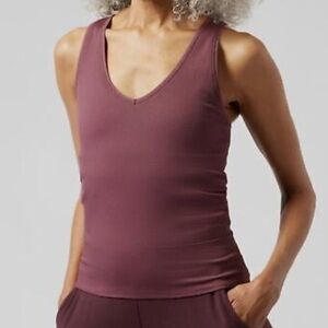 Athleta aurora seamless v neck tank